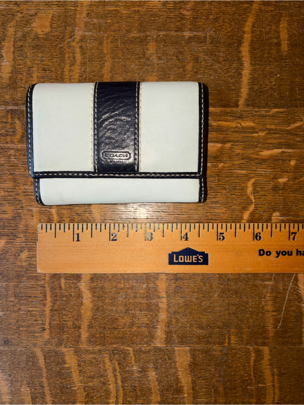 Coach Hamilton trifold wallet